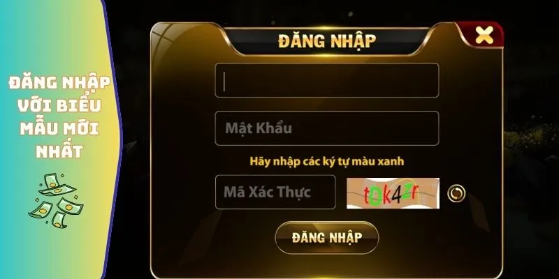 Đăng nhập với biểu mẫu mới nhất
