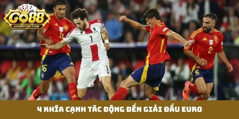 4 khía cạnh tác động đến giải đấu EURO